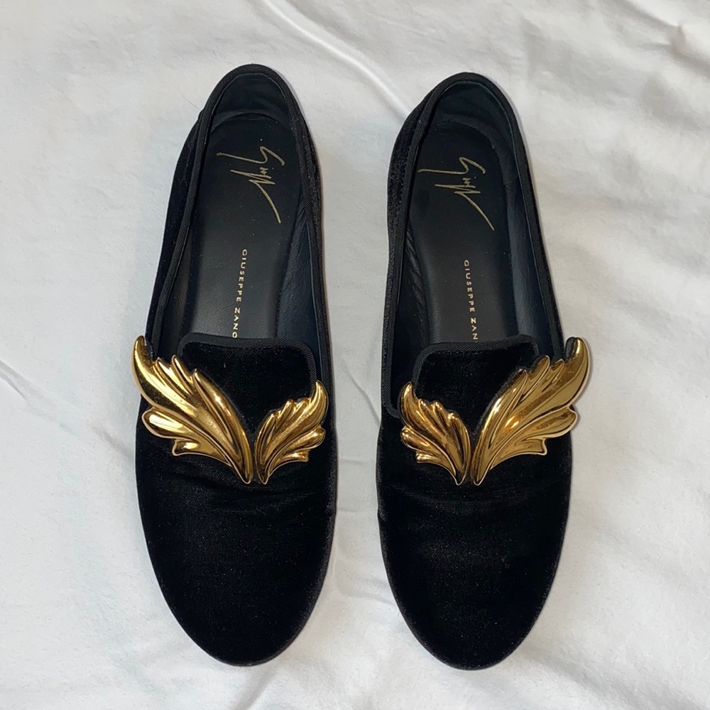 Giuseppe Zanotti Black Loafer